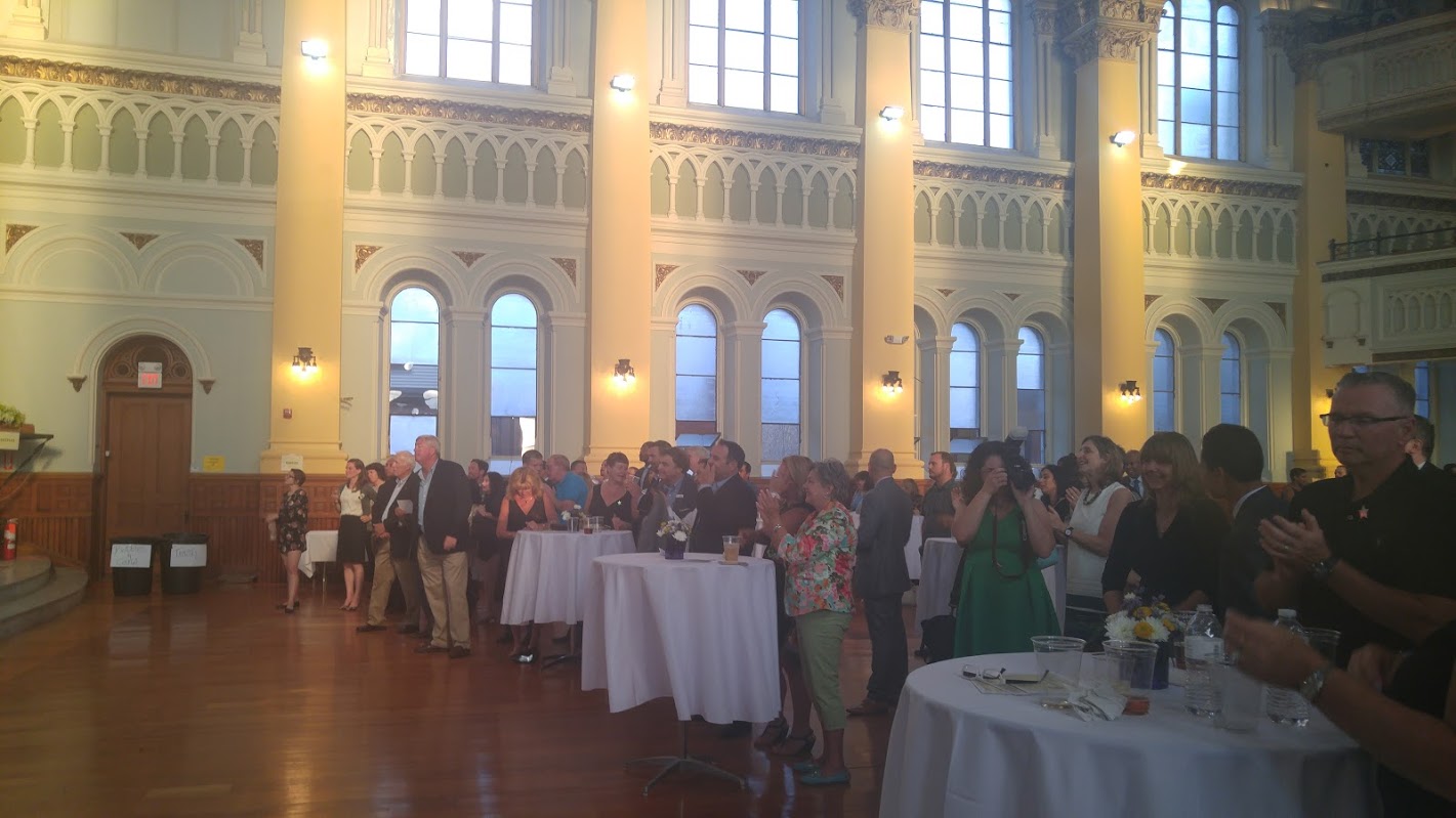 Crowd at the event!